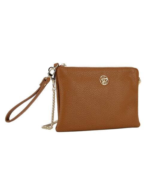 HAPPY Clutch bag with shoulder strap and wristlet biscuits - Women&rsquo;s Bags