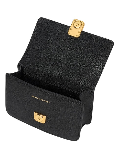 CAMEO Mini shoulder bag, in leather black - Women&rsquo;s Bags
