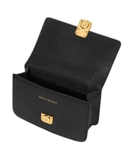 TRUSSARDI CAMEO Mini shoulder bag, in leather black - Women&rsquo;s Bags - 4