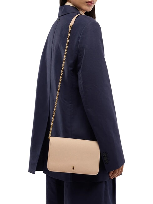 RIVETTO Mini shoulder bag, in leather nude - Women&rsquo;s Bags