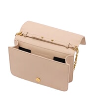 TRUSSARDI RIVETTO Mini shoulder bag, in leather nude - Women&rsquo;s Bags - 4