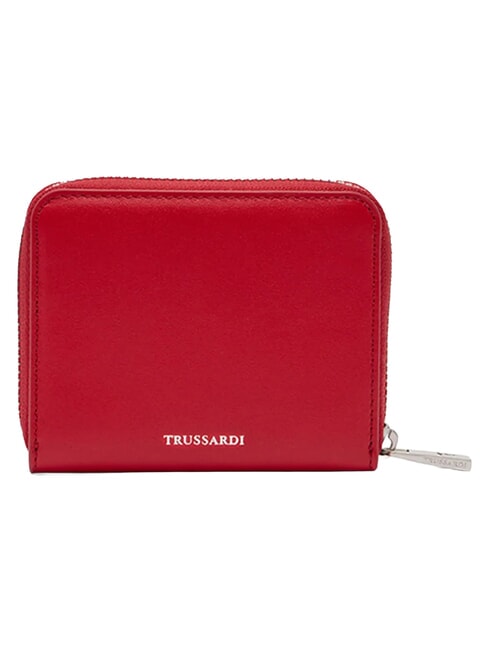 SOCIETY Leather wallet red - Women&rsquo;s Wallets