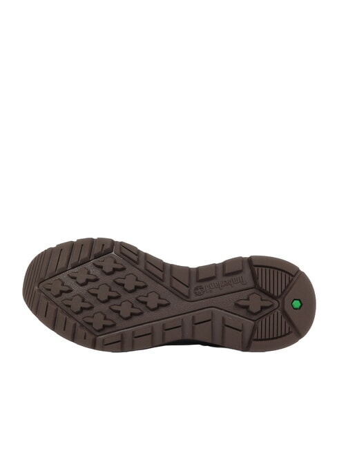 FIELD TREKKER Sneakers dark brown nubuck dark green - Men&rsquo;s shoes
