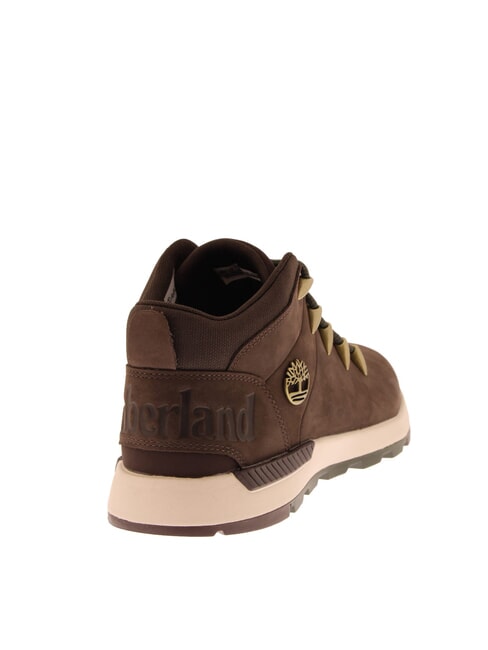 SPRINT TREKKER MID  Leather ankle boots dark brown nubuck black - Men&rsquo;s shoes