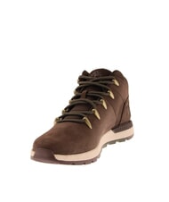 TIMBERLAND SPRINT TREKKER MID  Leather ankle boots dark brown nubuck black - Men&rsquo;s shoes - 3
