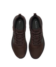 TIMBERLAND FIELD TREKKER Sneakers dark brown nubuck dark green - Men&rsquo;s shoes - 4