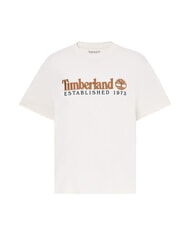 TIMBERLAND ESTABILISHED 1973 Cotton T-Shirt vintage white - T-shirt - 3