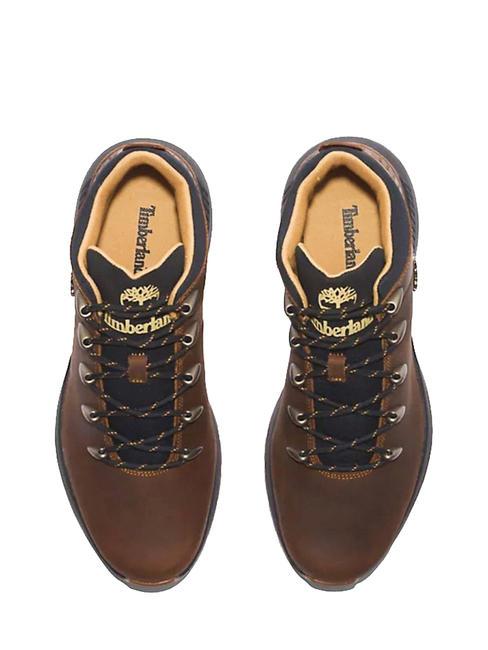 SPRINT TREKKER Leather and fabric boot cathay spice - Men&rsquo;s shoes