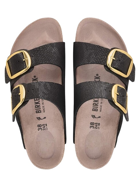 ARIZONA BIG BUCKLE Sandal slipper pythonblack - Women&rsquo;s shoes