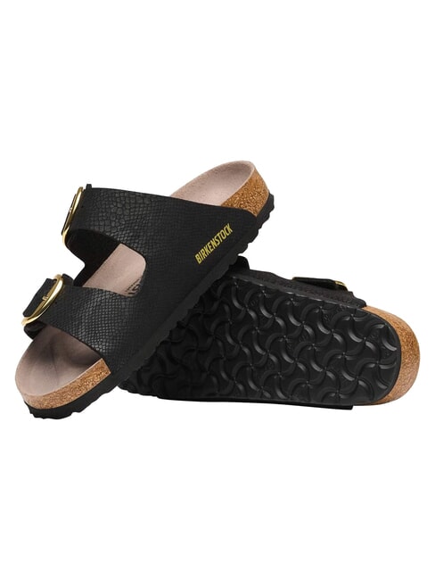 ARIZONA BIG BUCKLE Sandal slipper pythonblack - Women&rsquo;s shoes