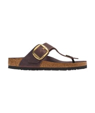BIRKENSTOCK GIZEH BIG BUCKLE HEX Leather slipper sandal - Women&rsquo;s shoes