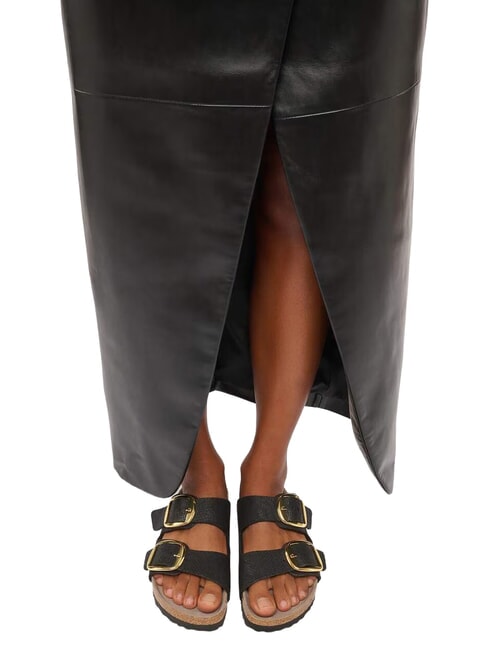 ARIZONA BIG BUCKLE Sandal slipper pythonblack - Women&rsquo;s shoes