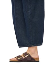 BIRKENSTOCK ARIZONA BIG BUCKLE HEX Oiled leather slipper sandal habana - Women&rsquo;s shoes - 6