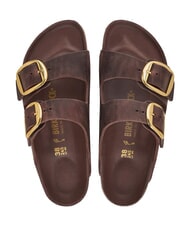 BIRKENSTOCK ARIZONA BIG BUCKLE HEX Oiled leather slipper sandal habana - Women&rsquo;s shoes - 3
