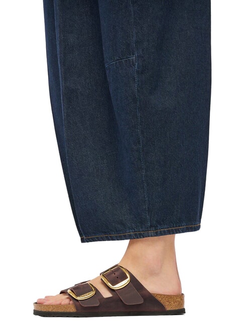 ARIZONA BIG BUCKLE HEX Oiled leather slipper sandal habana - Women&rsquo;s shoes