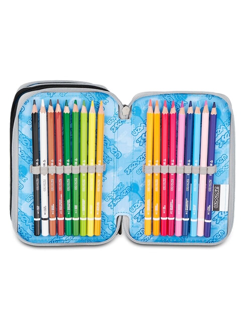 SHADOWS OF COLOR Pencil Case with School Kit neutral gray - Cases and Accessories