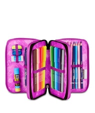 SEVEN SHADOWS OF COLOR Pencil Case with School Kit light purple - Cases and Accessories - 2