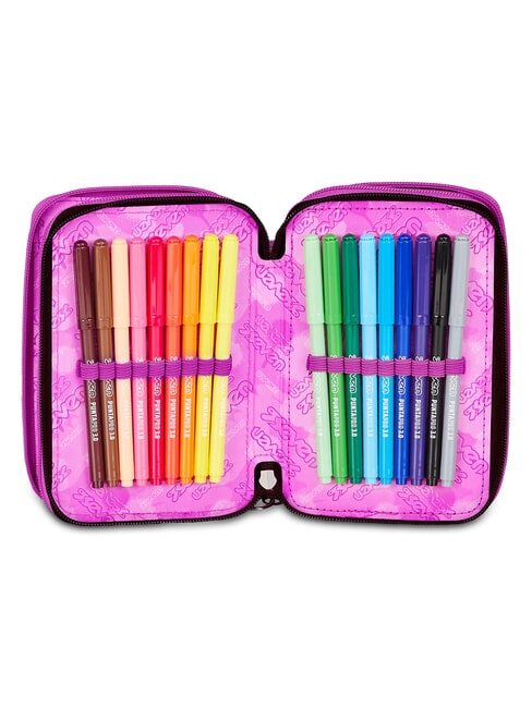 SHADOWS OF COLOR Pencil Case with School Kit light purple - Cases and Accessories