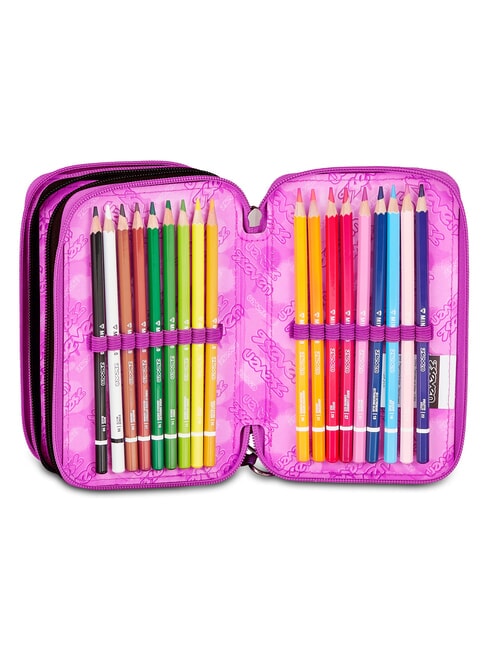 SHADOWS OF COLOR Pencil Case with School Kit light purple - Cases and Accessories