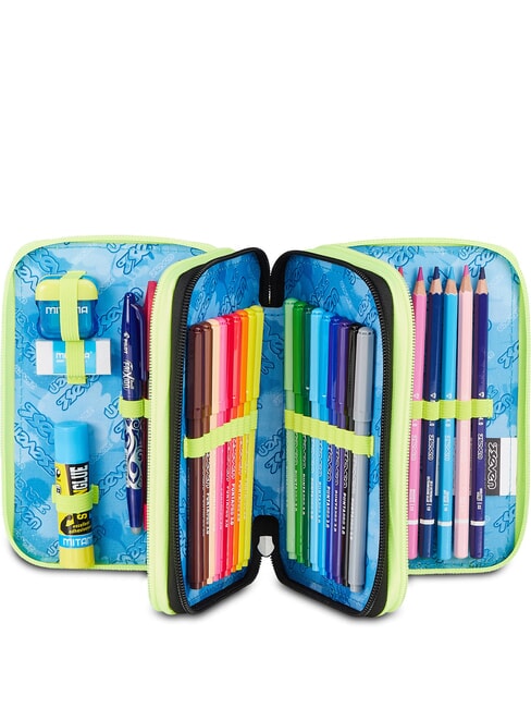 SHADOWS OF COLOR Pencil Case with School Kit yellow - Cases and Accessories