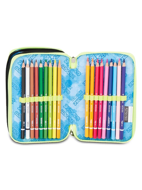 SHADOWS OF COLOR Pencil Case with School Kit yellow - Cases and Accessories