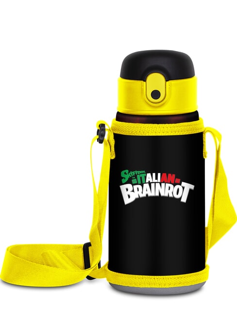 ITALIAN BRAINROT Thermal bottle 0.46 l Black - Thermal bottles