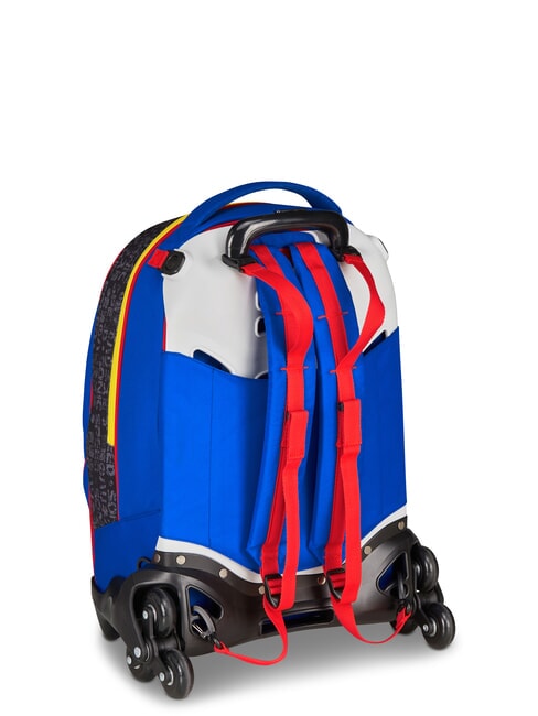 THE HEDGEHOG SPEED Trolley backpack, detachable electric blue - Backpack trolleys