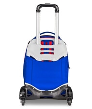 SONIC HEDGEHOG THE HEDGEHOG SPEED Trolley backpack, detachable electric blue - Backpack trolleys - 4