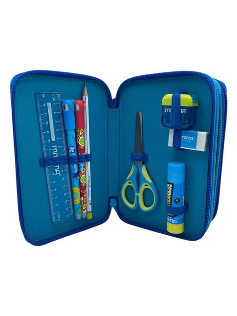ITALIAN BRAINROT Pencil Case with School Kit electric blue - Cases and Accessories