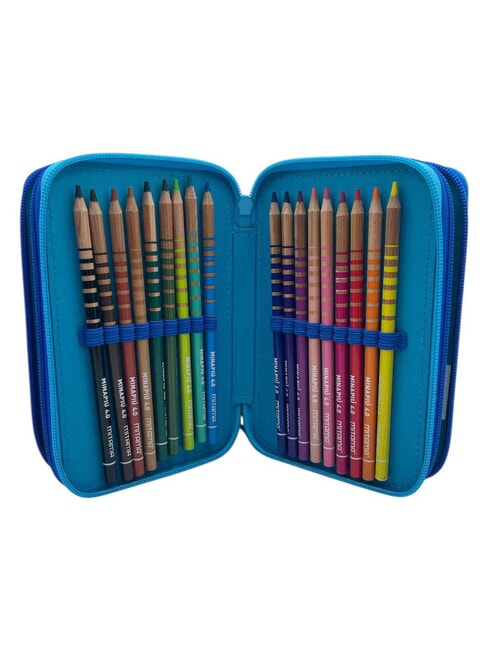 ITALIAN BRAINROT Pencil Case with School Kit electric blue - Cases and Accessories
