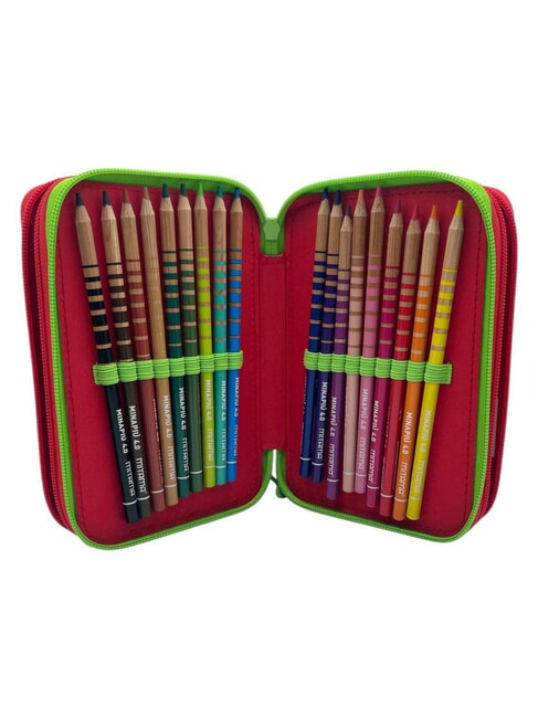ITALIAN BRAINROT Pencil Case with School Kit cheeky red - Cases and Accessories