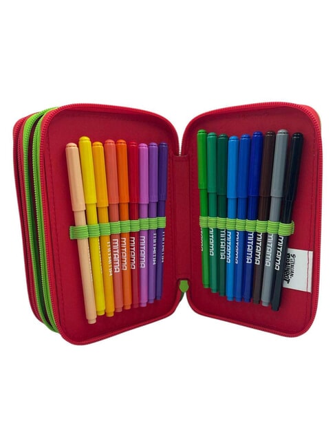 ITALIAN BRAINROT Pencil Case with School Kit cheeky red - Cases and Accessories