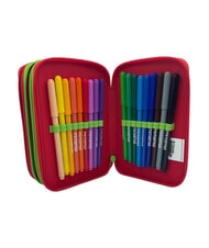 SKIFIDOL ITALIAN BRAINROT Pencil Case with School Kit cheeky red - Cases and Accessories - 5