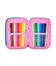SJGANG GLOW LED UNICORN GIRL Pencil Case with School Kit soft lilac - Cases and Accessories - 4