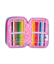 SJGANG GLOW LED UNICORN GIRL Pencil Case with School Kit soft lilac - Cases and Accessories - 5