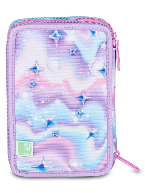 GLOW LED UNICORN GIRL Pencil Case with School Kit soft lilac - Cases and Accessories