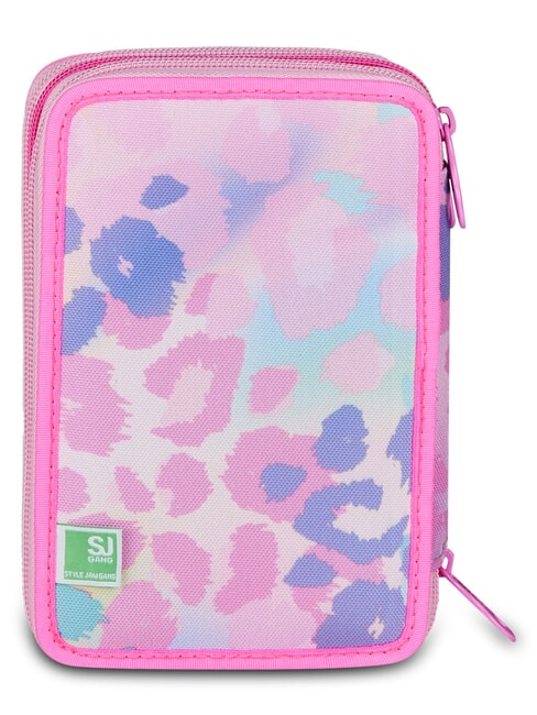 HEART BUDDY GIRL Pencil Case with School Kit pink doll - Cases and Accessories