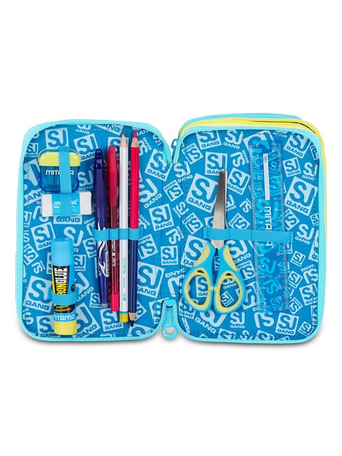 METAL DRAGON BOY Pencil Case with School Kit bluebell turquoise - Cases and Accessories