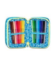 SJGANG METAL DRAGON BOY Pencil Case with School Kit bluebell turquoise - Cases and Accessories - 4
