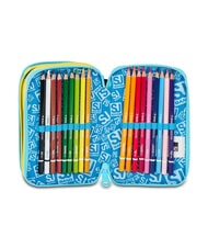 SJGANG METAL DRAGON BOY Pencil Case with School Kit bluebell turquoise - Cases and Accessories - 5