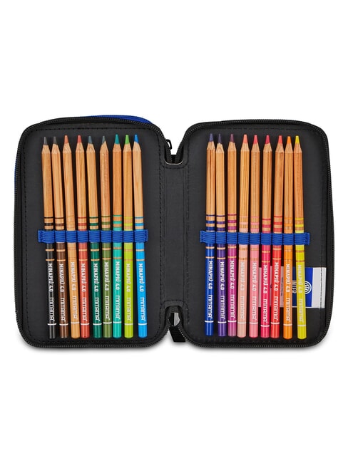OUR DESTINY Pencil Case with School Kit electric blue - Cases and Accessories