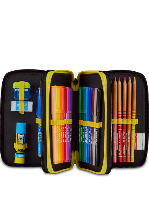 LUPETTO SCHOOL Pencil Case with School Kit rome red - Cases and Accessories