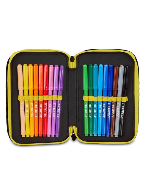 LUPETTO SCHOOL Pencil Case with School Kit rome red - Cases and Accessories
