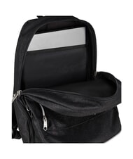 SEVEN MADE OF STARS Backpack with trolley, 14" laptop holder Black - Backpack trolleys - 8