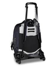 SEVEN SHADOWS OF COLOR Backpack with trolley neutral gray - Backpack trolleys - 4