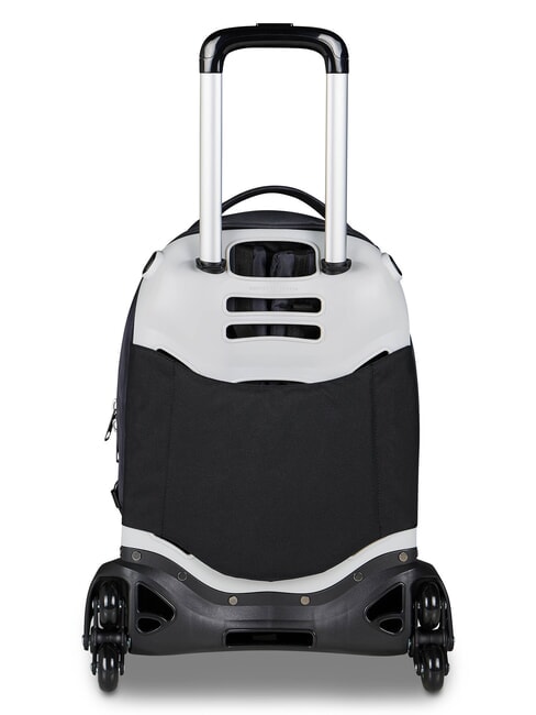 SHADOWS OF COLOR Backpack with trolley neutral gray - Backpack trolleys