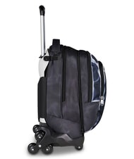 SEVEN SHADOWS OF COLOR Backpack with trolley neutral gray - Backpack trolleys - 6