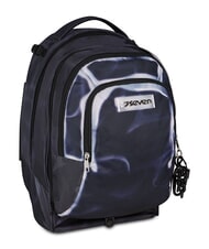 SEVEN SHADOWS OF COLOR Backpack with trolley neutral gray - Backpack trolleys - 7