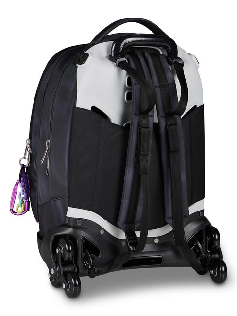 SHADOWS OF COLOR Backpack with trolley light purple - Backpack trolleys