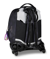 SEVEN SHADOWS OF COLOR Backpack with trolley light purple - Backpack trolleys - 3